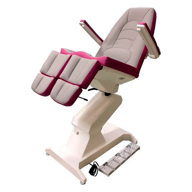 Педикюрное кресло ФутПрофи - 3, 3 электропривода, с педалью управления